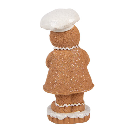 Figurina Turta Dulce Bucatar polirasina multicolora 7x6x15 cm