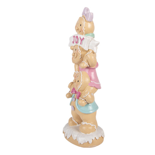 Figurina Turta Dulce polirasina multicolora 11x9x30 cm