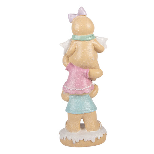 Figurina Turta Dulce polirasina multicolora 11x9x30 cm
