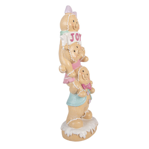 Figurina Turta Dulce polirasina multicolora 11x9x30 cm