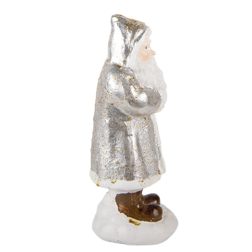 Figurina Mos Craciun polirasina multicolora  7x7x16 cm