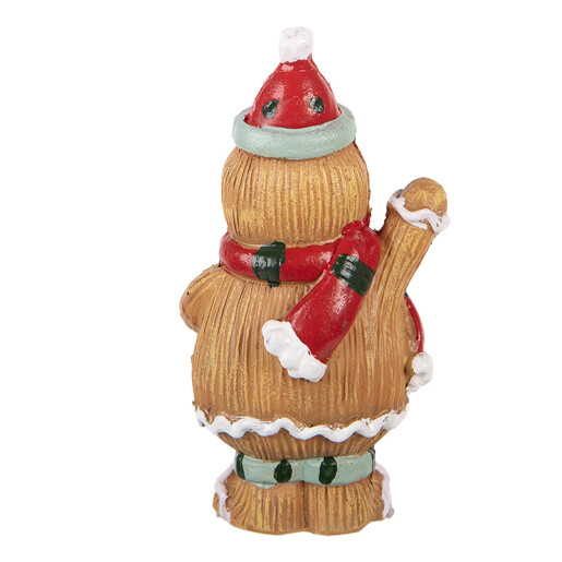 Figurina Turta Dulce polirasina multicolora 5x4x9 cm