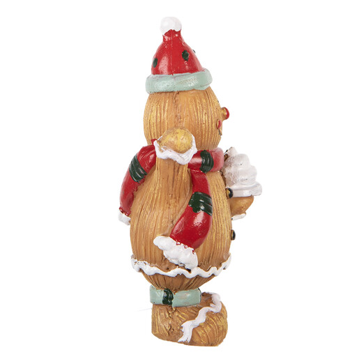 Figurina Turta Dulce polirasina multicolora 5x4x9 cm