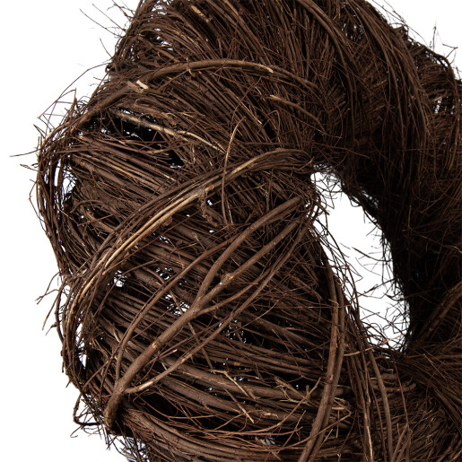 Coronita ratan maro Ø 50x13 cm