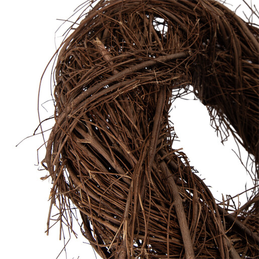 Coronita ratan maro Ø 30x8 cm