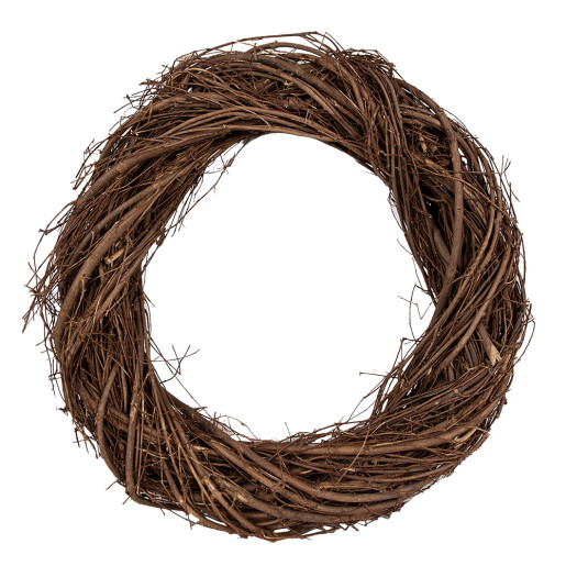 Coronita maro ratan Ø 35x6 cm