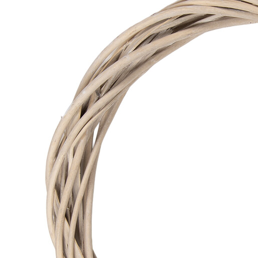 Coronita maro ratan Ø 30x4 cm