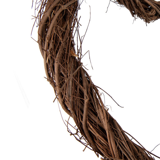 Coronita maro ratan Inimioara 40x40x4 cm