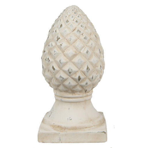 Decoratiune Con piatra bej 14x28 cm