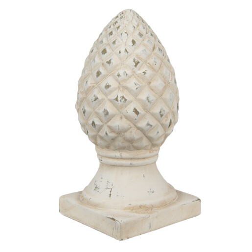 Decoratiune Con piatra bej 14x28 cm