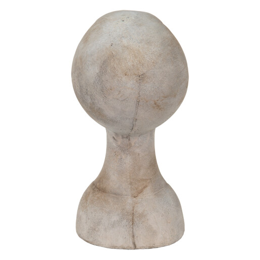Figurina Fetita piatra bej 12x11x24 cm