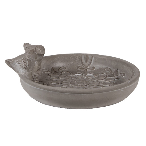 Hranitoare pasari piatra gri 25x24x9 cm