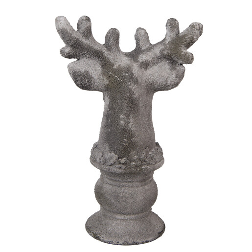 Figurina Ren piatra gri 17x14x26 cm