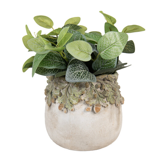 Ghiveci flori ceramica multicolora Ø 19x17 cm Ghiveci flori ceramica multicolora Ø 19x17 cm