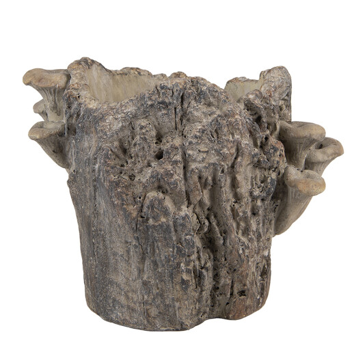 Ghiveci flori piatra maro 24x18x18 cm Ghiveci flori piatra maro 24x18x18 cm