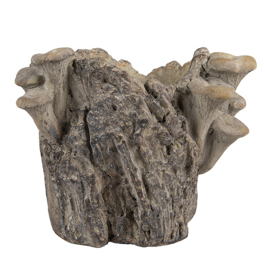 Ghiveci flori piatra maro 19x17x16 cm Ghiveci flori piatra maro 19x17x16 cm