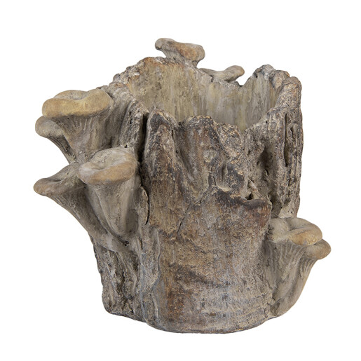 Ghiveci flori piatra maro 19x17x16 cm Ghiveci flori piatra maro 19x17x16 cm