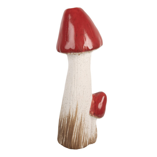 Ciupercuta decorativa teracota multicolora 14x12x29 cm