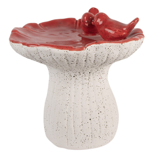 Ciupercuta decorativa teracota multicolora Ø 19x18 cm