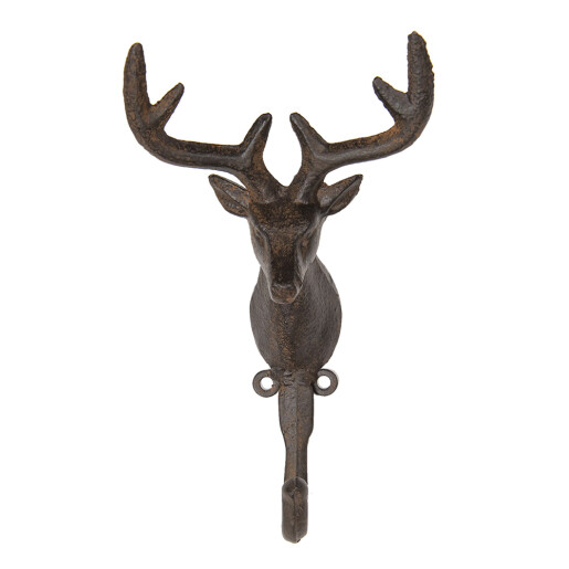 Cuier perete fier maro Ren 12x9x21 cm
