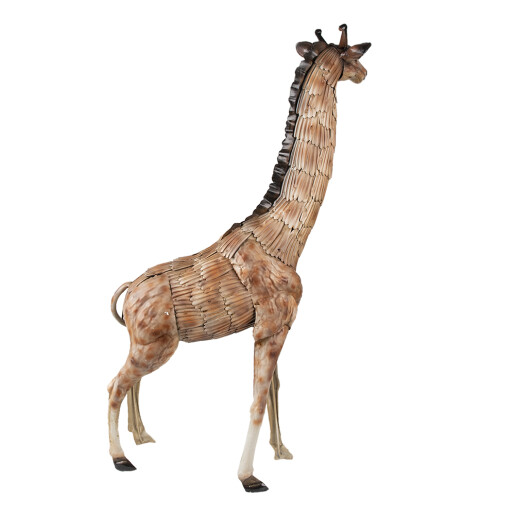 Figurina Girafa metal 37x14x59 cm