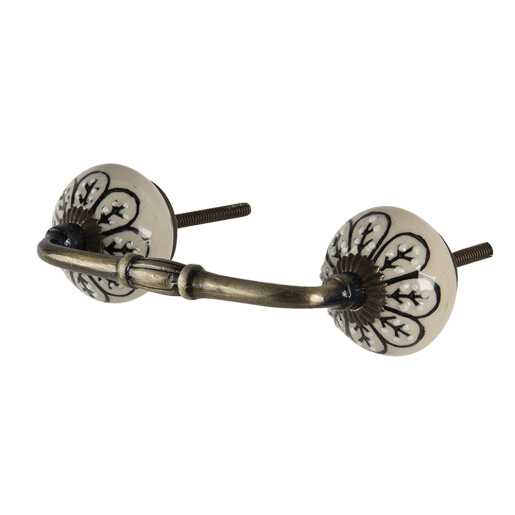 Maner mobilier ceramica bej 14 x 4 x 3 cm