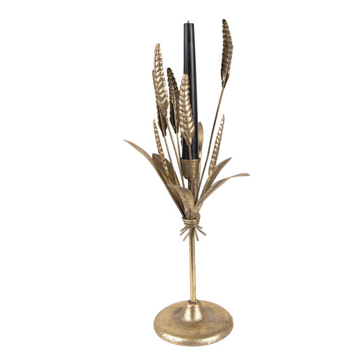 Sfesnic fier auriu 16x16x45 cm