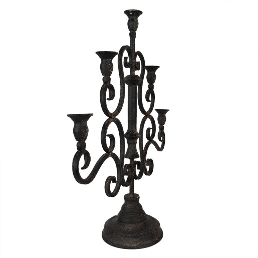 Sfesnic fier negru 46x14x49 cm