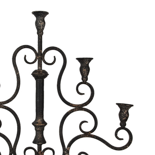 Sfesnic fier negru 46x14x49 cm