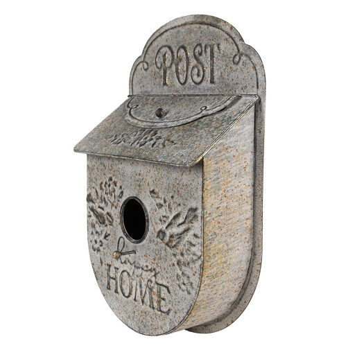 Cutie Postala metal gri antichizat 27x11x41 cm
