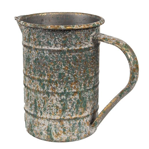Carafa decorativa metal multicolor 19x10x15 cm