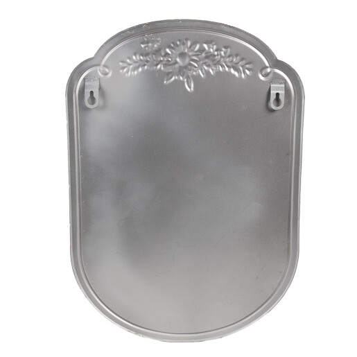 Suport ghivece flori metal verde antichizat 28x9x41 cm