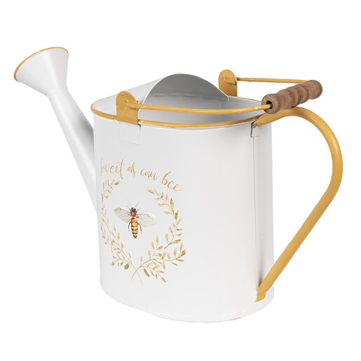 Stropitoare decorativa metal alb auriu 39x13x21 cm