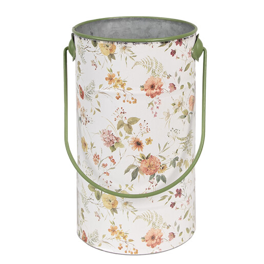 Vaza flori metal multicolor 19x27 cm