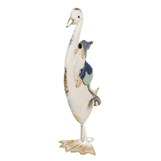 Figurina Gasca metal multicolor 15x13x36 cm