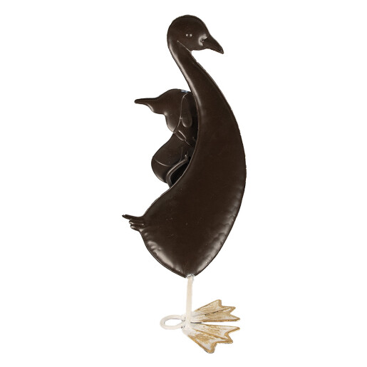 Figurina Gasca metal multicolor 15x13x36 cm