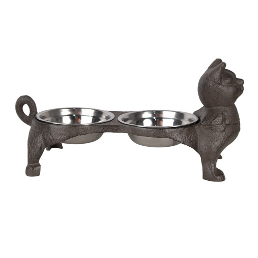 Bol hranire Pisica 39x15x19 cm, 2x225 ml