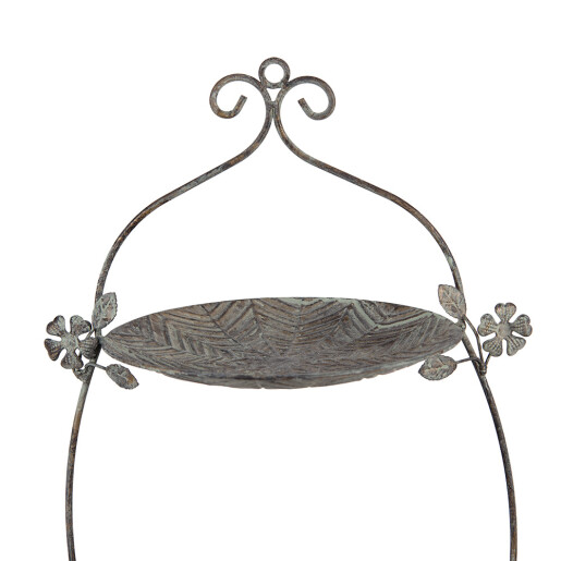 Platou supraetajat fier maro verde 34x32x50 cm