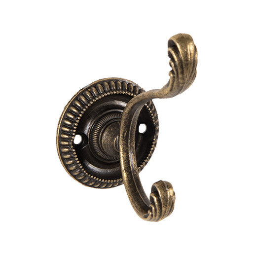 Cuier perete fier maro 4x6x7 cm