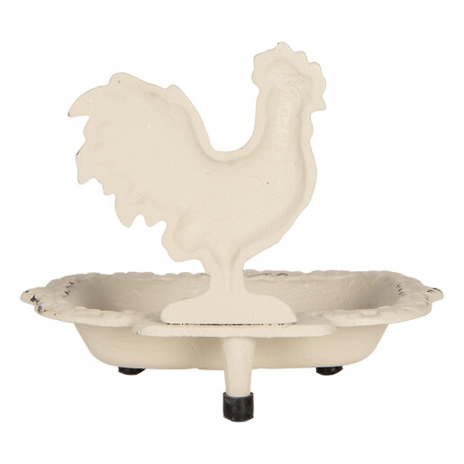 Savoniera metal bej vintage 16x12x14 cm Savoniera metal bej vintage 16x12x14 cm