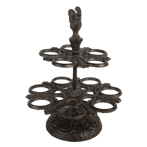 Suport oua fier maro Ø 19x24 cm Suport oua fier maro Ø 19x24 cm