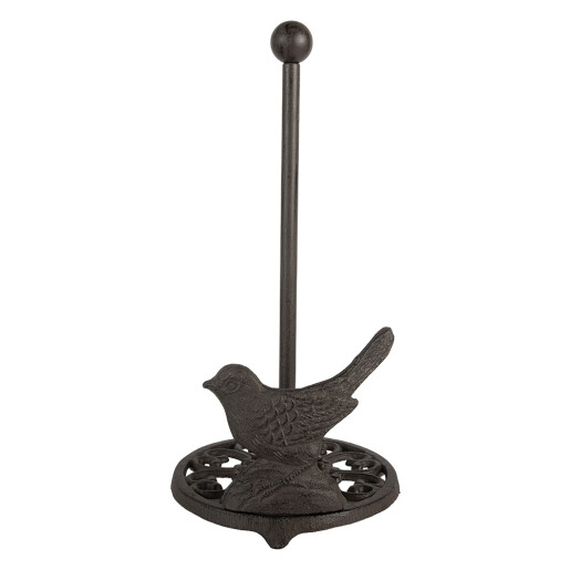 Suport rola hartie bucatarie fier maro Ø 17x33 cm Suport rola hartie bucatarie fier maro Ø 17x33 cm