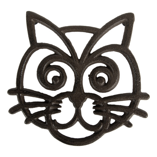 Suport vase fierbinti fier maro 16x17x2 cm