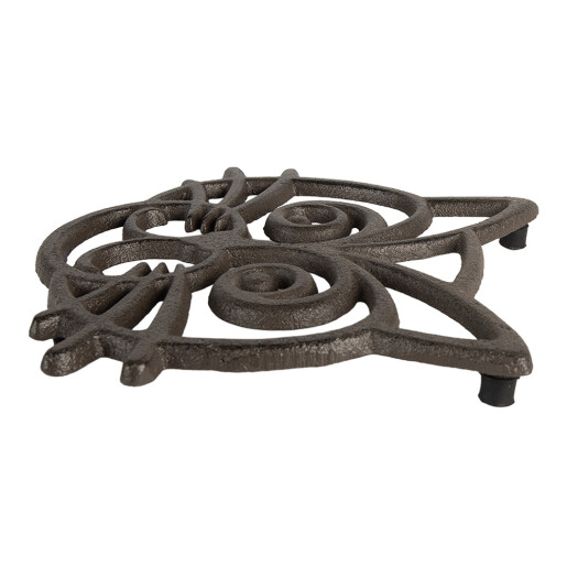 Suport vase fierbinti fier maro 16x17x2 cm