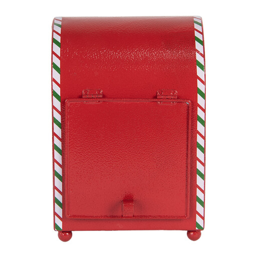 Cutie Postala Craciun metal multicolor 14x13x19 cm