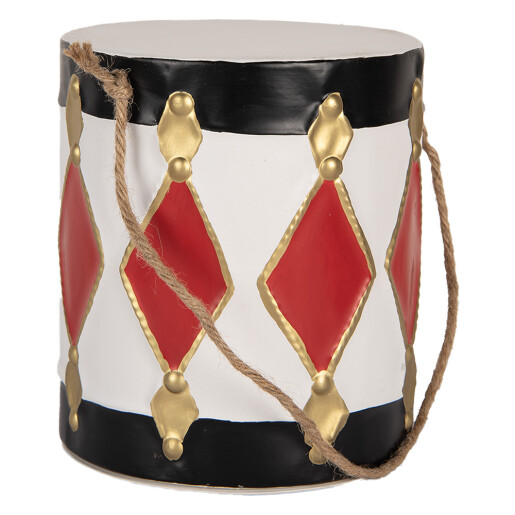 Set 2 Tobe decorative Craciun metal multicolor (2) Ø 15x38 / Ø 13x29 cm
