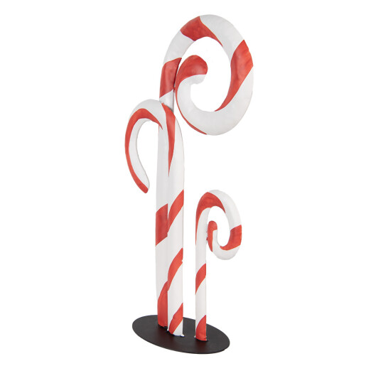 Decoratiune Craciun Acadele metal multicolor 24x11x46 cm