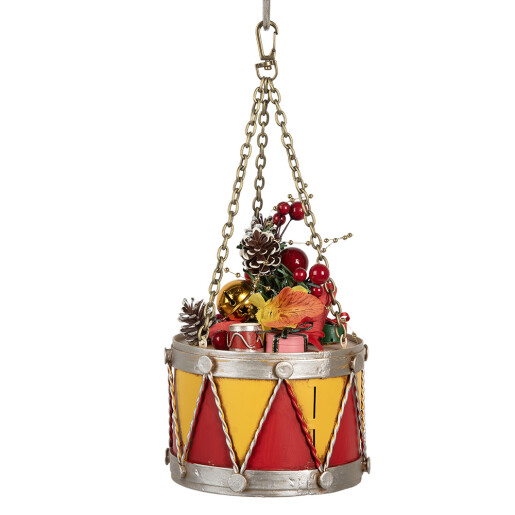 Decoratiune Craciun Toba metal Ø 12x16/27 cm