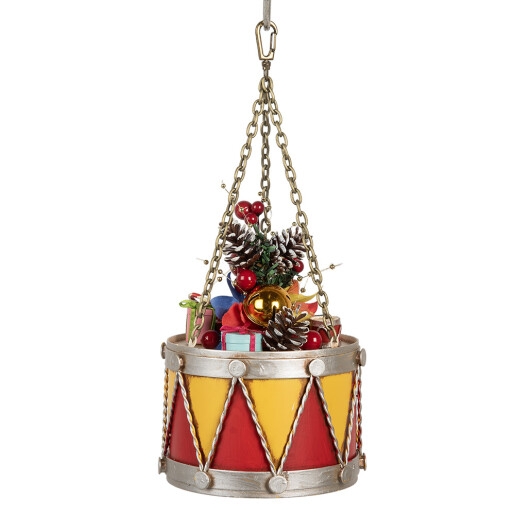Decoratiune Craciun Toba metal Ø 12x16/27 cm