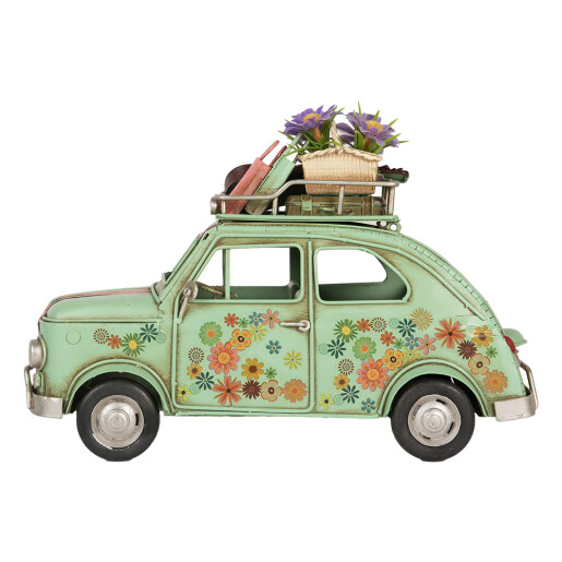 Macheta Masina retro metal multicolor 26x12x18 cm